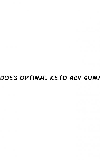 does optimal keto acv gummies work