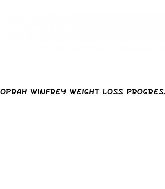 oprah winfrey weight loss progress