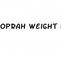 oprah weight loss gummies weight watchers