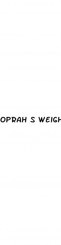 oprah s weight loss journey