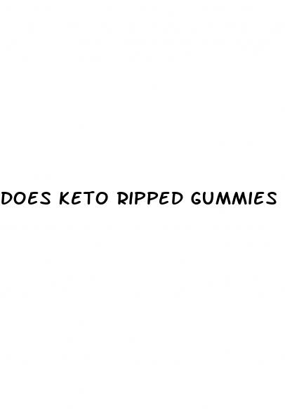 does keto ripped gummies work