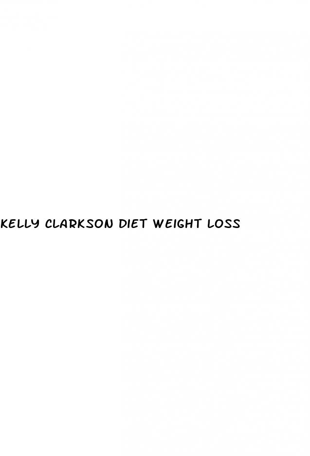 kelly clarkson diet weight loss