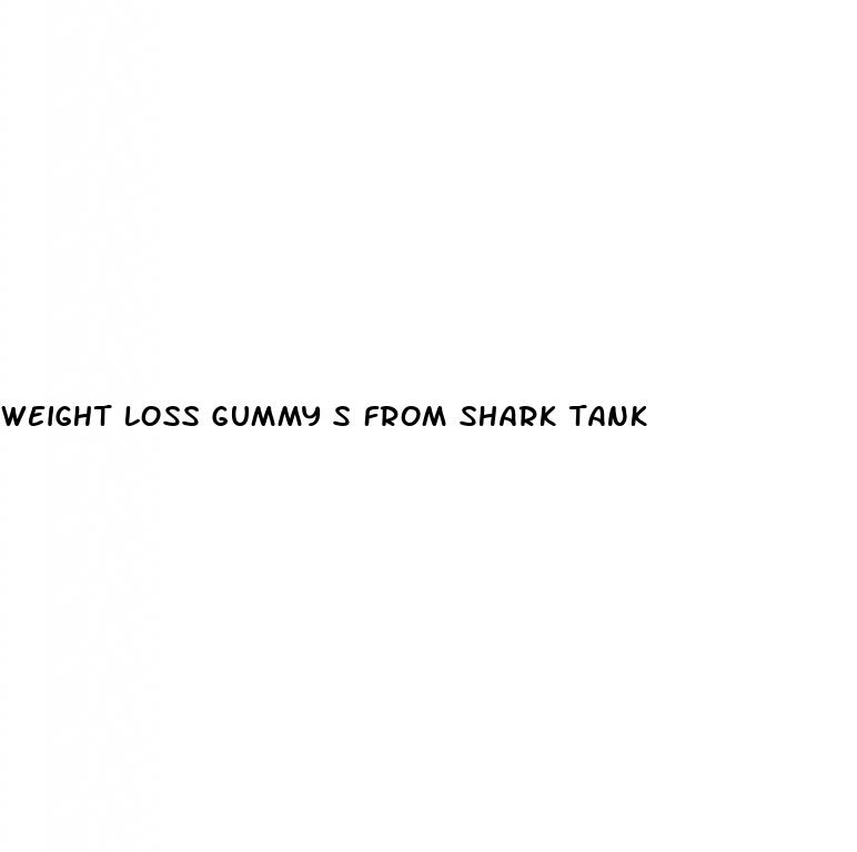 weight loss gummy s from shark tank