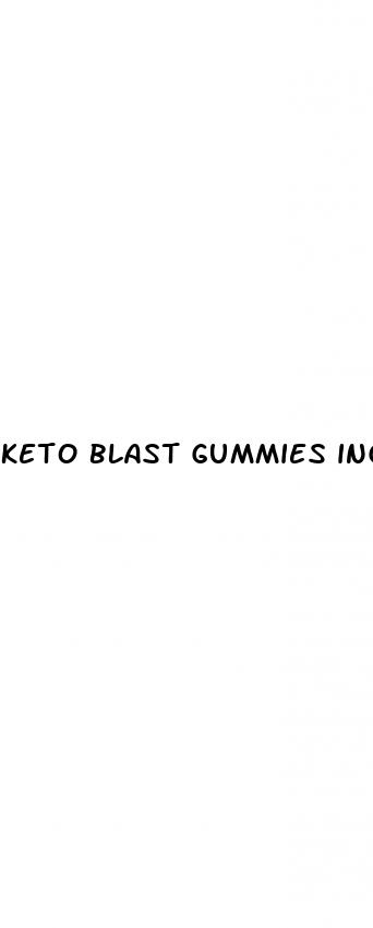 keto blast gummies ingredients