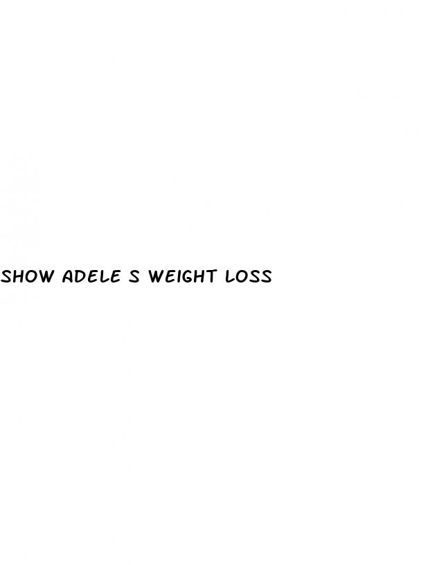 show adele s weight loss