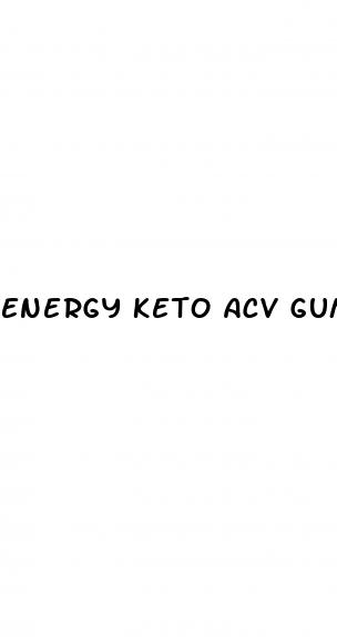 energy keto acv gummies