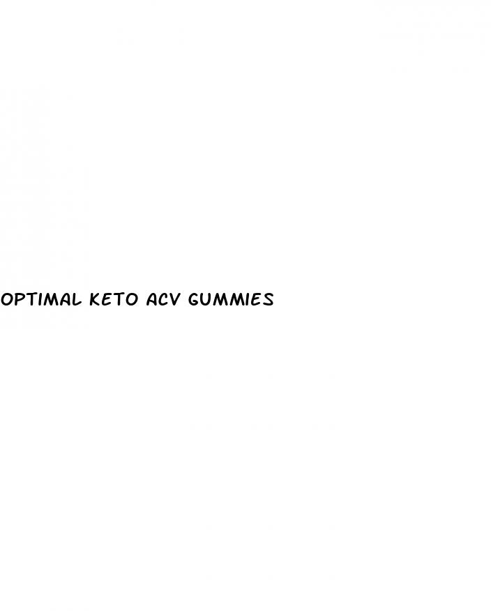 optimal keto acv gummies