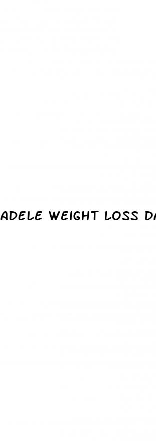 adele weight loss daily mail