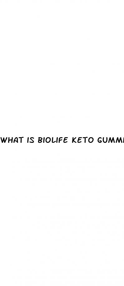 what is biolife keto gummies