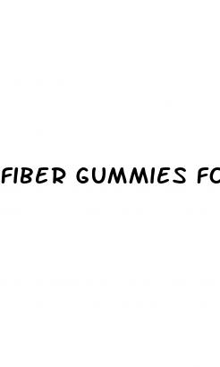 fiber gummies for weight loss