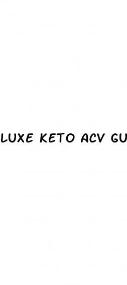 luxe keto acv gummies scam