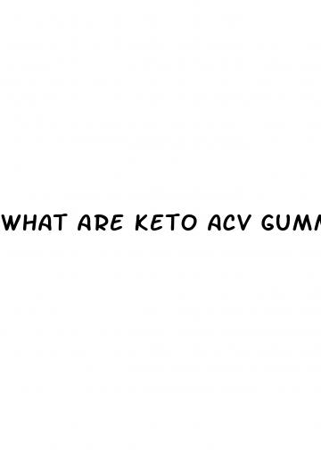 what are keto acv gummies