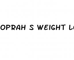 oprah s weight loss with weight watchers