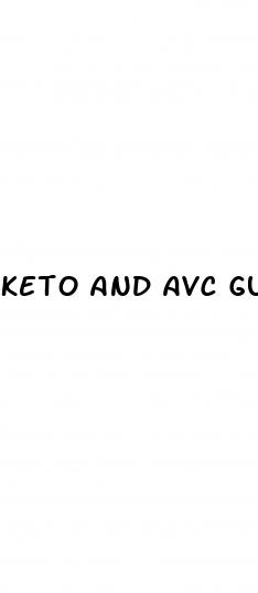 keto and avc gummies