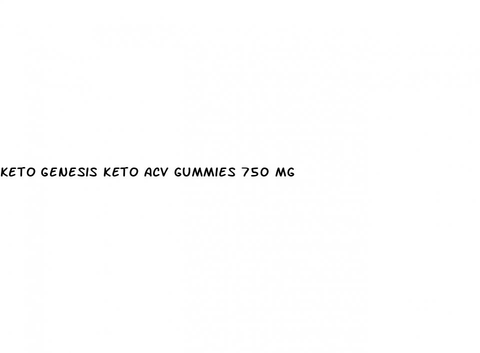 keto genesis keto acv gummies 750 mg