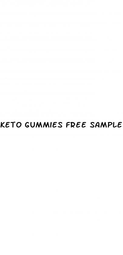 keto gummies free sample