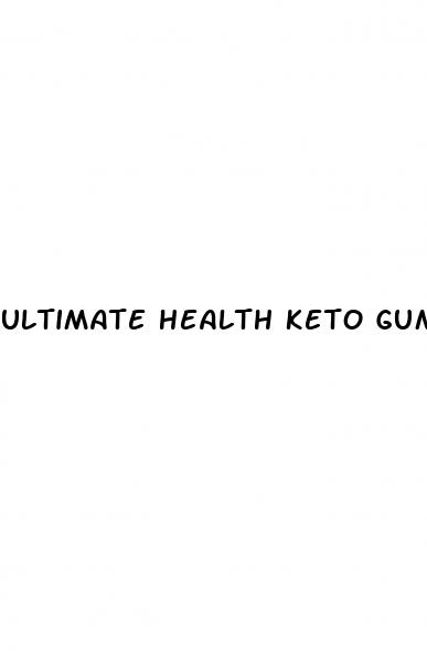 ultimate health keto gummies