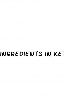 ingredients in keto blast gummies