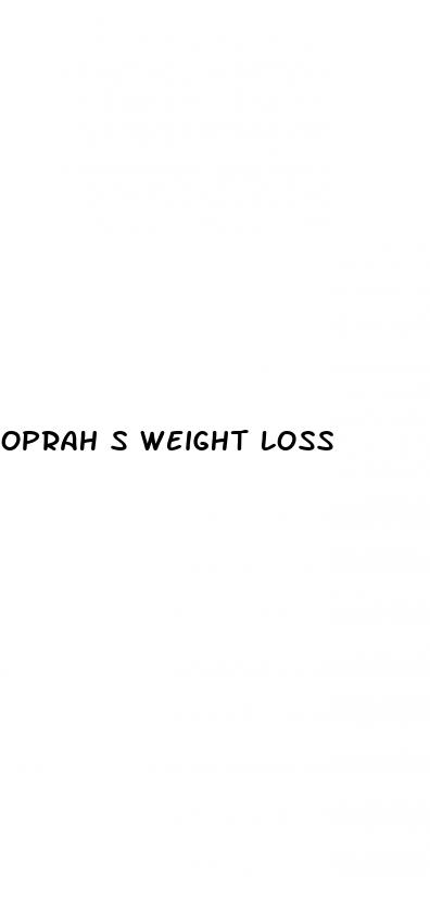 oprah s weight loss