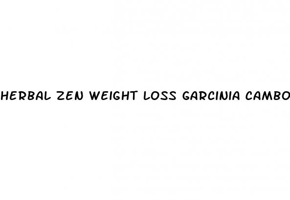 herbal zen weight loss garcinia cambogia gummies reviews