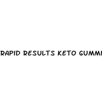 rapid results keto gummies website