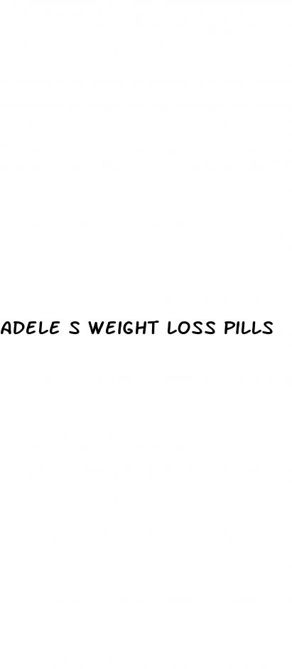 adele s weight loss pills