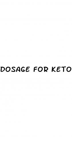 dosage for keto gummies