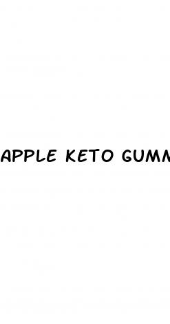 apple keto gummies side effects