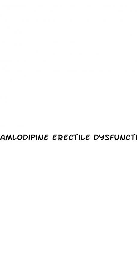 amlodipine erectile dysfunction reddit