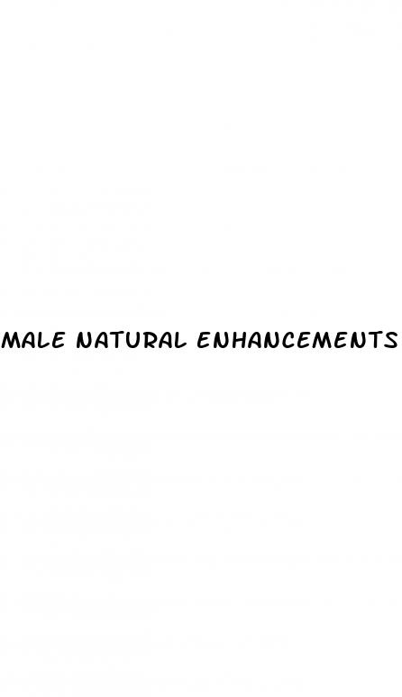 male natural enhancements