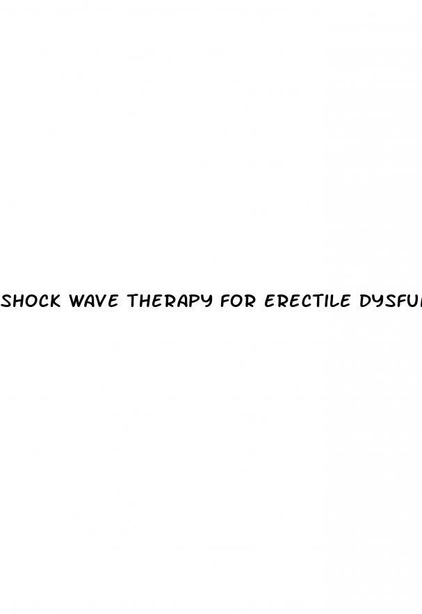 shock wave therapy for erectile dysfunction in bangalore