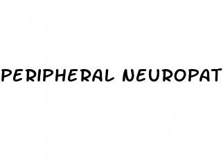 peripheral neuropathy erectile dysfunction