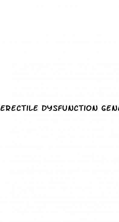 erectile dysfunction generic medications