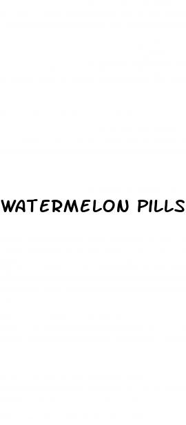 watermelon pills for ed