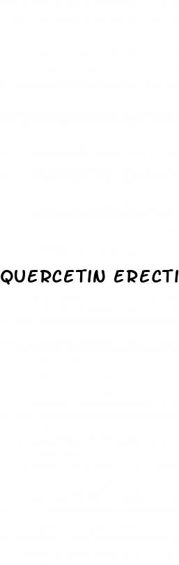 quercetin erectile dysfunction