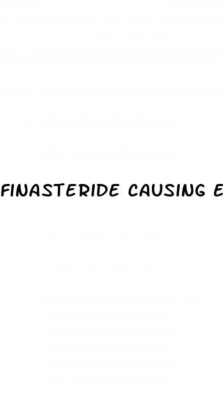 finasteride causing erectile dysfunction