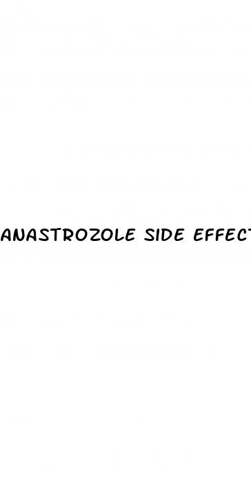 anastrozole side effects male erectile dysfunction