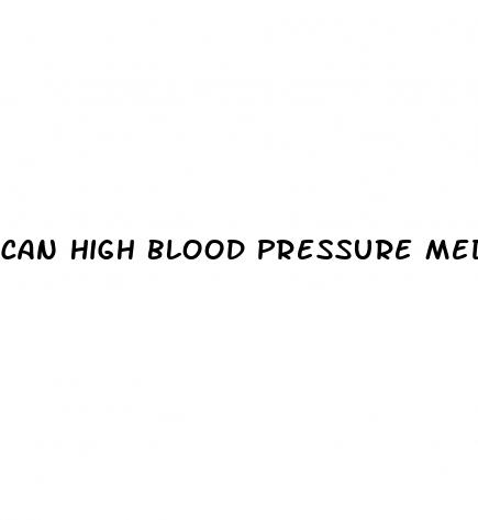 can high blood pressure medication cause erectile dysfunction