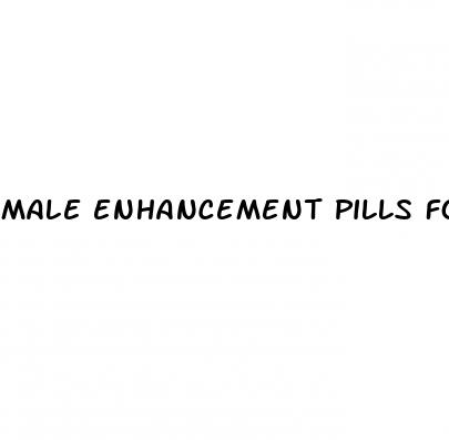 male enhancement pills for length and girth