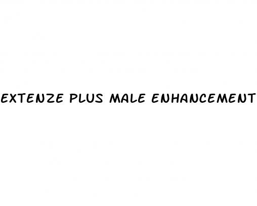 extenze plus male enhancement 5 tablets