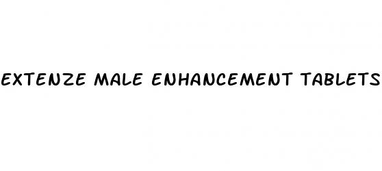 extenze male enhancement tablets