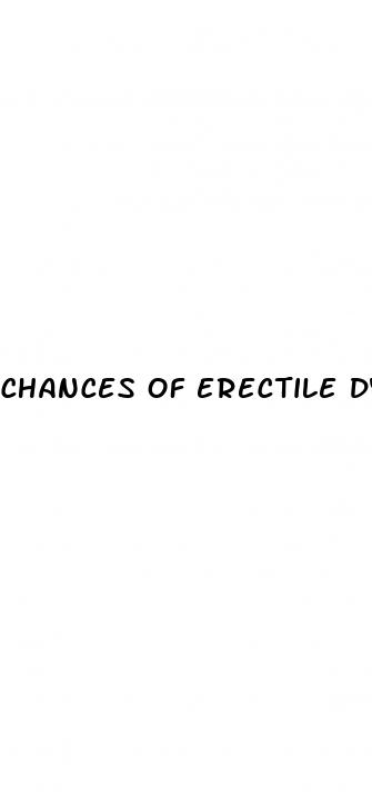 chances of erectile dysfunction after prostatectomy