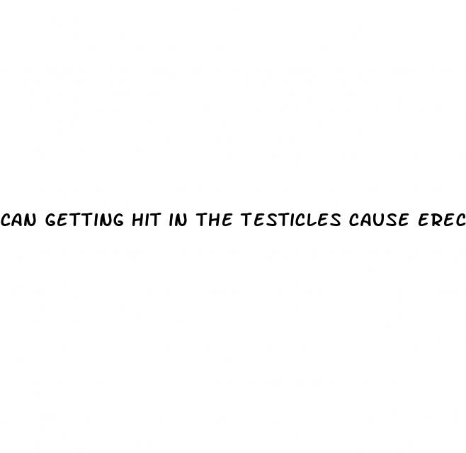 can getting hit in the testicles cause erectile dysfunction kids