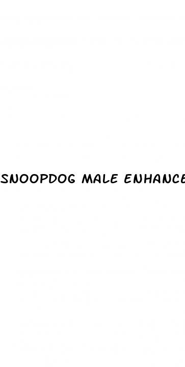 snoopdog male enhancement