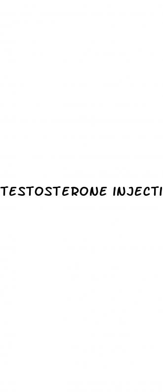 testosterone injections erectile dysfunction