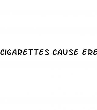 cigarettes cause erectile dysfunction dick cartoon