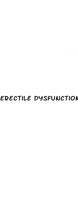 erectile dysfunction after one round