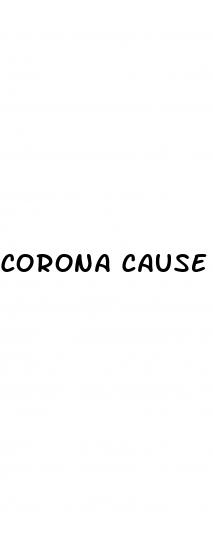 corona cause erectile dysfunction