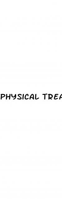 physical treatments for erectile dysfunction