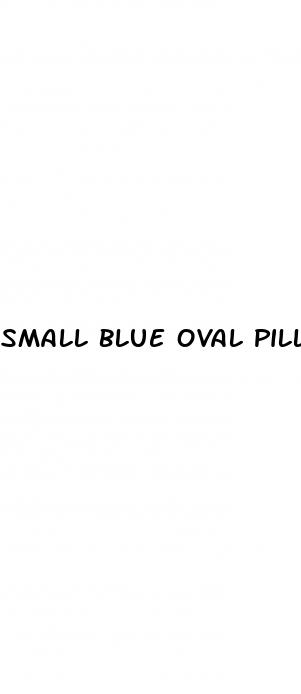 small blue oval pill ed